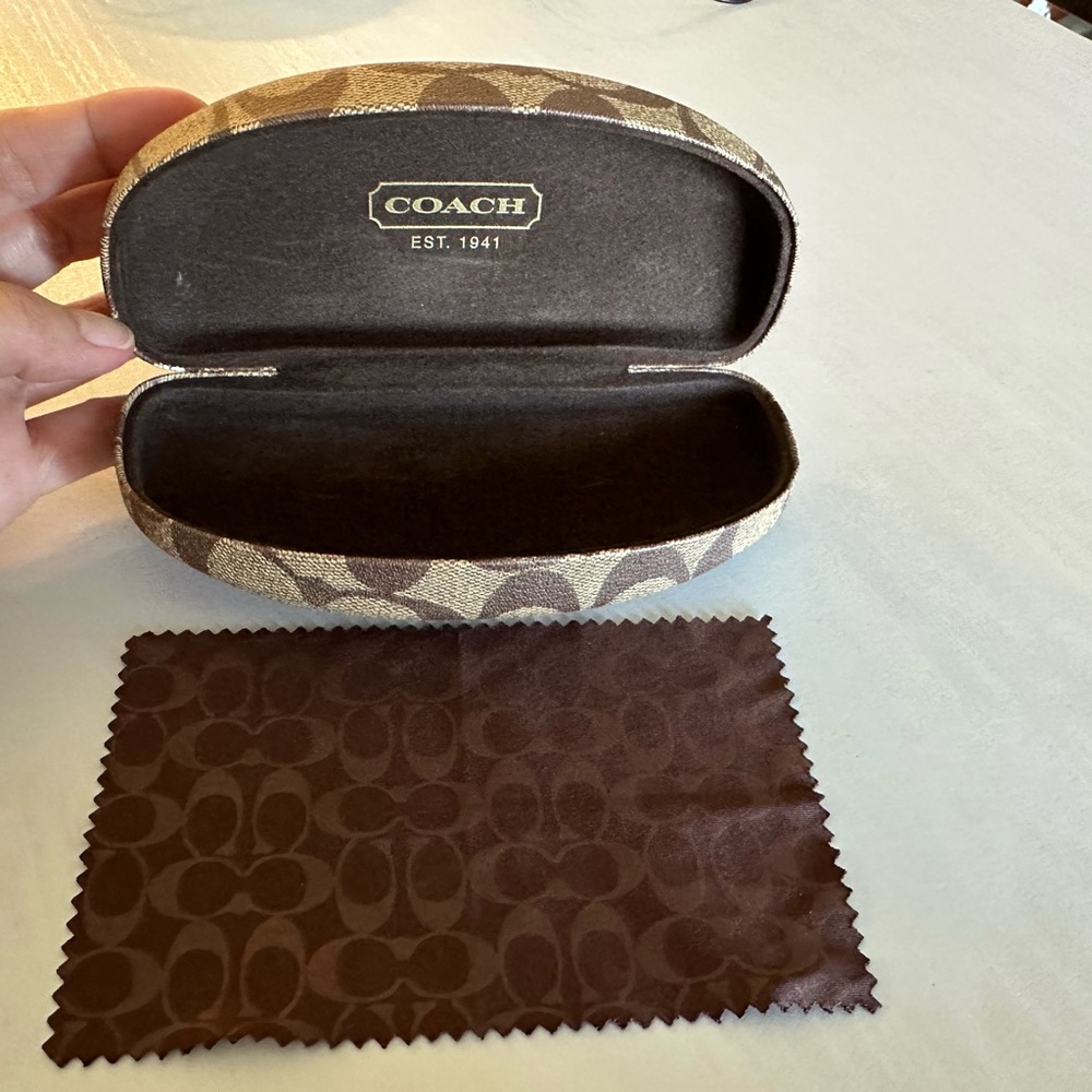 COACH sunglass case